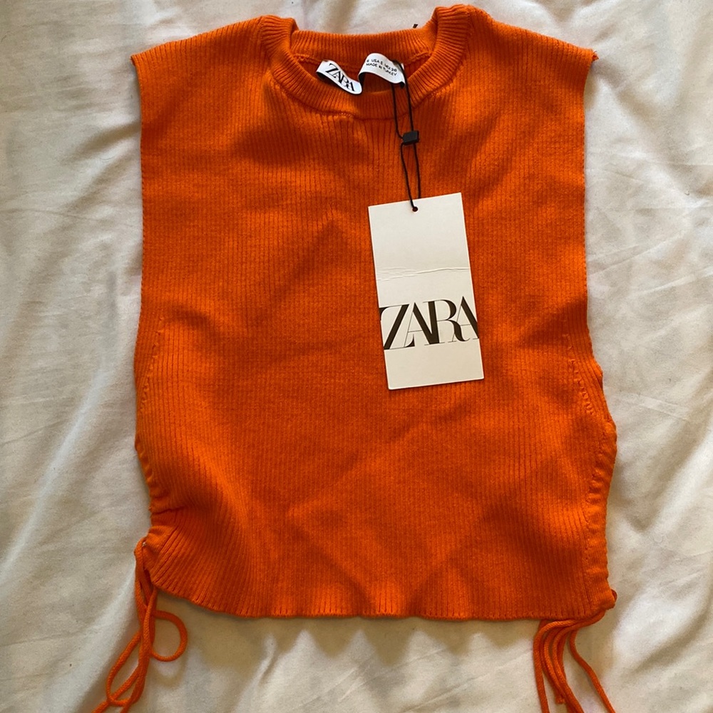 Zara Orange top